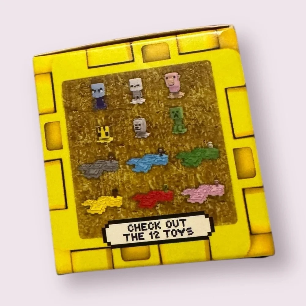 Minecraft Movie McDonald's Gold Block & Dawn #3 Happy Meal Toy NWT Collectible